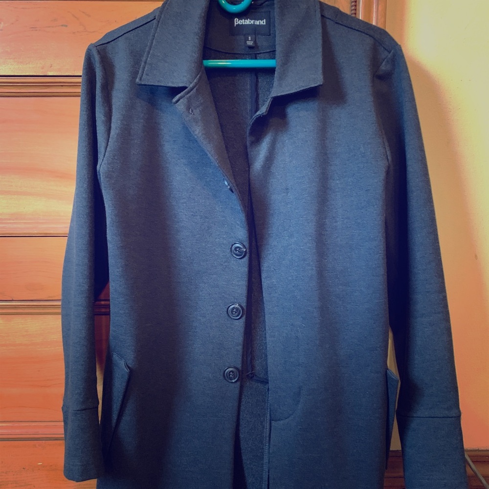 Betabrand Long Dress Coat